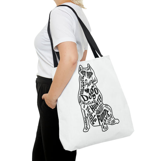 Dogo Argentino Tote Bag